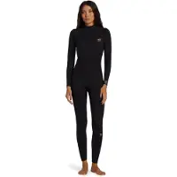Billabong Muta In Neoprene A Maniche Lunghe Con Zip Sulla Schiena Per Donna Foil Gbs 5/4 Mm
