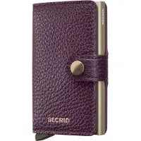 Secrid Portafoglio In Pelle Miniwallet Pebble