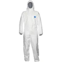 Dupont Tyvek 400 Tuta doppia Cat.III, Tipo5+6 antistatica taglia L