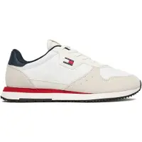Tommy Hilfiger Eva Runner Leather Rwb Taglia: 45 | Sneakers Outlet | Uomo