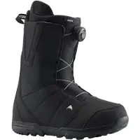 Burton - Scarponi da snowboard - Moto Boa Black 2024 per Uomo - Taglia 47 - Nero