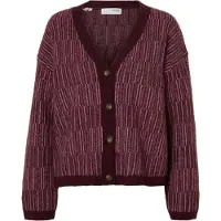 Selected Cardigan A Maglia Donne Viola M