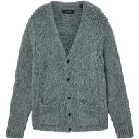 AllSaints Tobie Cardigan Nordic Green Taglia: M | Giacche Outlet | Uomo | Verde