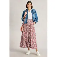 White Stuff Jada Jersey Maxi Skirt Red Print Taglia: 10 REGULAR | Maxi gonne Outlet | Donna | Rosso