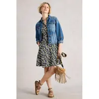 White Stuff Frances Dress Navy Multi Taglia: 6 REGULAR | Abiti in T-Shirt Outlet | Donna | Blu