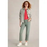 White Stuff Blake Straight Crop Jean Mid Green Taglia: 8 REGULAR | Jeans straight fit Outlet | Donna | Verde