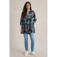 White Stuff Marta Tunic Navy Print Taglia: 16 | Abiti in T-Shirt Outlet | Donna | Blu