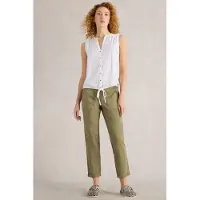 White Stuff Tulip Sleeveless Shirt Brilliant White Taglia: 20 REGULAR | Magliette intime Outlet | Donna | Bianco