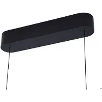 LUCANDE Lampada LED a sospensione Solvar, 158 cm, nera, CCT, dimmerabile