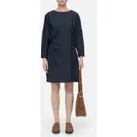 Closed Draped Dress Black Taglia: M | Abiti Mini Outlet | Donna | Nero