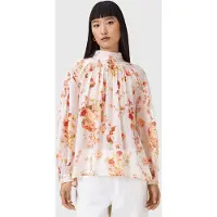 AllSaints Pearla Top Armada White Taglia: 8 | Maglie a manica lunga Outlet | Donna | Bianco