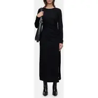 Closed Draped Dress Black Taglia: S | Maxi abiti Outlet | Donna | Nero