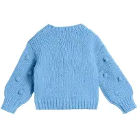 White Stuff Pom Pom Jumper Bright Blue Taglia: 7-8 | Maglioni Outlet | Unisex | Blu