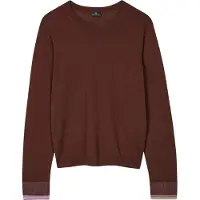 Paul Smith Knitted Sweater Crew Neck Dark Brown Taglia: M | Maglioni a maglia Outlet | Donna | Marrone