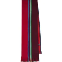 Paul Smith Scarf Ps Reversible Red Taglia: OS | Outlet | Uomo | Rosso
