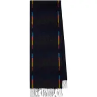 Paul Smith Scarf Bright Tracks Navy Taglia: OS | Outlet | Uomo | Blu