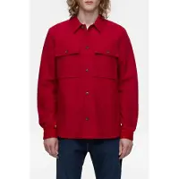 Closed Utility Shirt & Blouses Chili Pepper Red Taglia: L | Camicie Casual Outlet | Uomo | Rosso