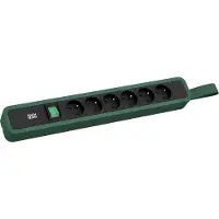 Bachmann PRIMO 2 6xUTE 1xinterruttore con anello 2,0m CEE7/7 RAL6028
