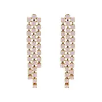Otazu Alice Earrings Pink Opal Pink Taglia: OS | Orecchini Outlet | Donna | Rosa