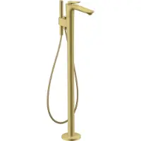 Hansgrohe AXOR Citterio C Mitigeur monocommandé pour bain au sol, 2 consommateurs, Cubic cut, 49441950, 49441950