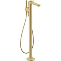 Axor hansgrohe Citterio C Mitigeur monocommandé pour bain au sol, 2 consommateurs, Cubic cut, 49441250, 49441250