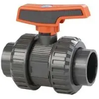 Cepex 57728 Valvole A Sfera In Pvc-u Ø40 Serie Standard Ptfe Fpm Attacco A Manicotto Con Solvente Punto Verde
