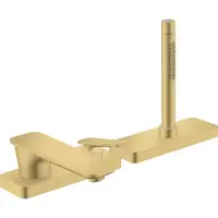 Axor hansgrohe Citterio C Mitigeur monocommandé 3 trous pour bain avec sBox, 2 consommateurs, 49430250, 49430250