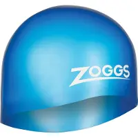 Zoggs Easy Fit Silicone Cap Cuffia da nuoto blu