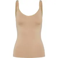 Pieces Canottiera Cinghia Di Spaghetti | Beige | XS/S