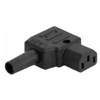 Bachmann Connettore per collegamento alla rete elettrica - conforme a IEC 60320 C13 - con angolo di 90°