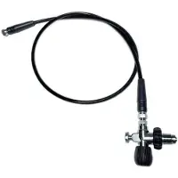 Metalsub Compressore Tubo Flessibile Con Valvola Din 200/300 Femmina Bsp Da 1/4´´