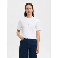 Selected T-shirt Donne Bianco S