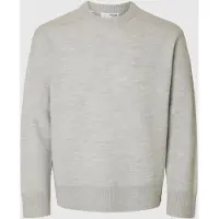 Selected Pullover A Maglia Uomini Grigio XL