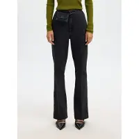 Selected Pantaloni A Zampa Di Elefante Donne Nero 31