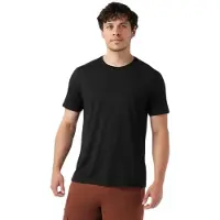 Smartwool Active S/S Maglia merino Uomo (S, nero)
