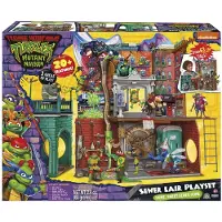 Tortugas Ninja Figurina Set Gioco Fogna