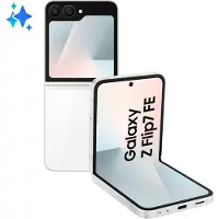 Samsung Galaxy Z Flip7 FE Dual SIM 128GB bianco