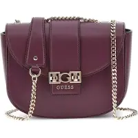 GUESS Borsa A Tracolla Da Donna hwvg9891210 Vino — Borsa a tracolla