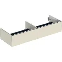 Geberit ONE, meuble sous-lavabo à poser, 2 tiroirs, 133,2x26,6x47cm, 505.076.00.4, 505.076.00.4
