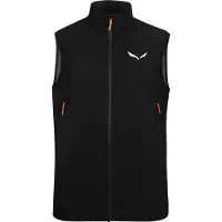 Salewa - Gilet softshell - Sella DST M Vest Black Out per Uomo in Softshell - Taglia S - Nero