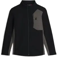 Spyder - Giacca di pile - Bandit Jacket Black per Uomo - Taglia S - Nero