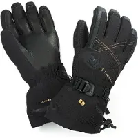Therm-ic - Guanti da sci riscaldati da donna - Ultra Heat Boost Gloves W per Donne - Taglia 7 - Nero
