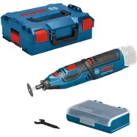 Bosch Utensile rotante a batteria GRO 10,8 V-LI, versione singola, L-BOXX 06019C5002