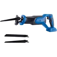 Scheppach Sega alternativa a batteria BC-RS250-X | 0-3000 min-1 | lunghezza corsa 28 mm | LED | pedana estensibile | 20V IXES | motore senza spazzole | incluse 2 lame