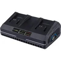 Scheppach 4.5A 20V dual charger - universal battery for the 20V IXES range