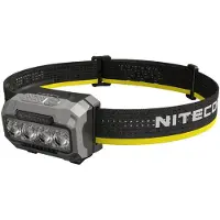 Nitecore HA23 UHE LED Black, torcia frontale ricaricabile, 600 lumen