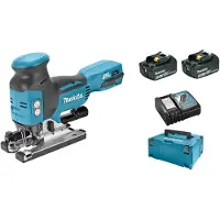 Makita Seghetto alternativo 18V LXT (2x3,0 Ah) in MAKPAC - DJV181RFJ