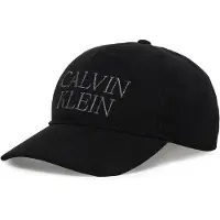 Calvin Klein Cappello da baseball grigio argento / nero