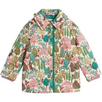 White Stuff Woodland Print Quilted Coat Natural Multi Taglia: 9-10 | Giacche Outlet | Unisex