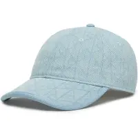 Calvin Klein Denim Emblem Burnout Cap Light Wash Denim Taglia: OS | Cappelli Outlet | Donna | Blu